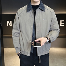 标50白鸭绒夹克式假两件轻薄羽绒服男外套B317-Y522-P195控258，男装夹克，电商B317