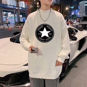 M18008-P45 加绒款-P65半高领毛衣男士大码针织衫男毛线衣男图片