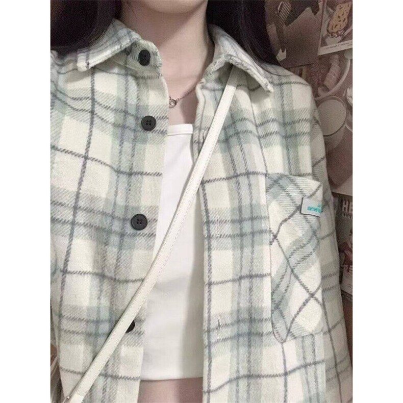 TC661-p45衬衫上衣女夏季新款学院风设计感小众宽松衬衣外套,女装衬衫,星座617A-2