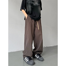06四季速干宽松直筒裤防水冲锋裤登山裤潮XZ211-1-K2437-P55控78，男装休闲裤，星座211-1