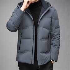 男士羽绒服冬季新款连帽中青年男装鸭绒保暖休闲外套HCZ7078-P345,男装羽绒服,电商B212（原钱塘6029）