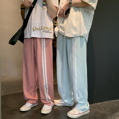 夏季拖地冰丝西裤织带直筒超薄垂感拖地裤XZ1004-1KZ1669P38,男装休闲裤,星座715