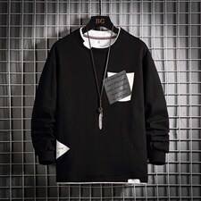 7XL-M长袖卫衣男2023秋季新款宽松休闲胖子上衣加肥加大码控价68,男装卫衣,钱塘717(原712)