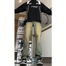 有视频现货抖音牛仔裤男GK11-P55-限价68，男装牛仔裤，星座310A-1