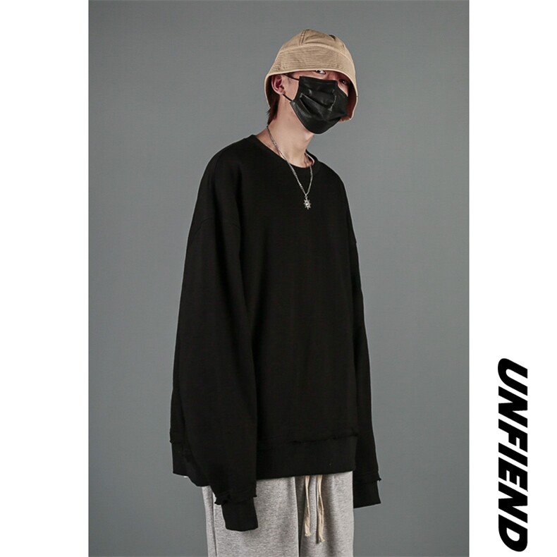 @秋冬季日系风纯色百搭休闲卫衣男20203/P60限价78,男装卫衣,电商B350