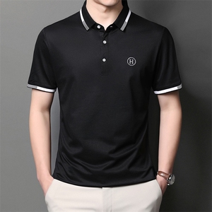POLO衫男上衣半袖男装衣服男士体恤衫T恤潮牌休闲翻领爸爸短袖男
