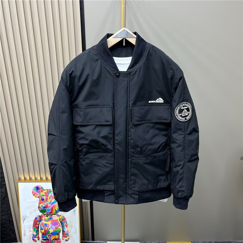 1506-1/JX241/P672025新款冬季夹克男生加厚保暖加厚双层夹克图片