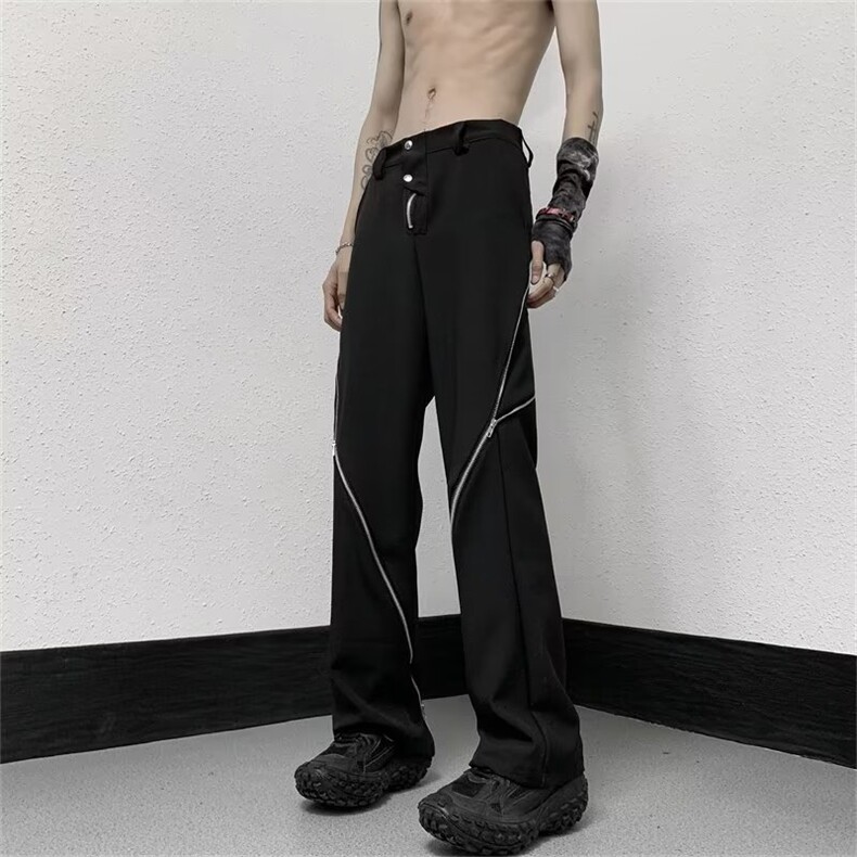 男春夏新款青少年时尚西装休闲裤B7127P45图片