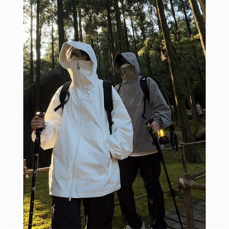港风大码冲锋衣外套高街户外痞帅连帽夹克XZ213-JK6620-P75控98,男装夹克,星座213