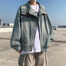 秋季新款男时尚潮短款牛仔夹克外套JK8604P63，男装夹克，星座1116-2