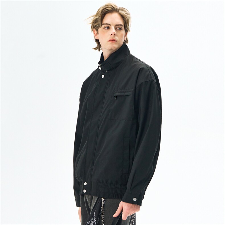 美式复古春秋立领棒球服短款休闲夹克工装外套男士JK3505P75,男装夹克,星座309（原A406）
