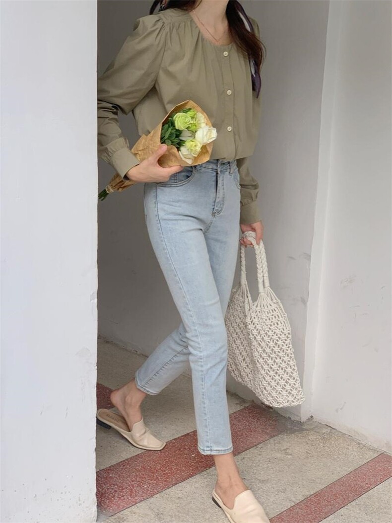 现货春款气质韩系小衫，其它，汐美