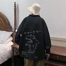 控58加厚加绒衬衫男大码长袖衬衣男外套HC79092-P38加绒款-P48，男装衬衫，电商A040