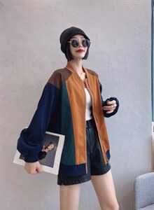 【现货】拼色外套！来袭！图片