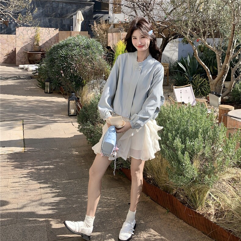 新款主推！~女装百搭时尚精品皮衣短款PU皮2b237-6201-p160k258,女装皮衣,2B237
