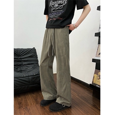 2025春夏新款潮牌百搭迷彩直筒裤喇叭休闲长裤男2531-P45控69，男装休闲裤，电商C305A