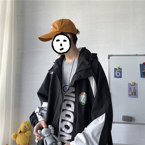 714-1-S622男港风春秋新款休闲情侣男夹克款精品2图片