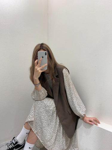 韩版连衣裙潮搭马甲，女装连衣裙，茜茜名坊