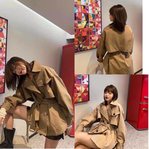 【现货】秋季新款高品质风衣，女装风衣，1+9