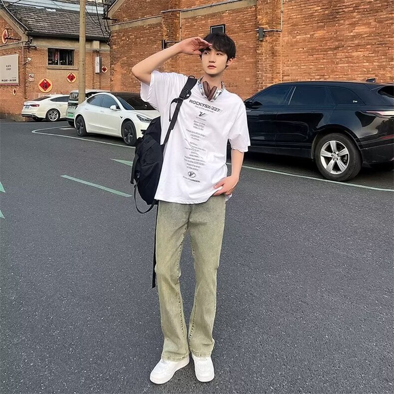 2024美式牛仔裤男款春季长裤潮N789P52,男装牛仔裤,星座1116-2