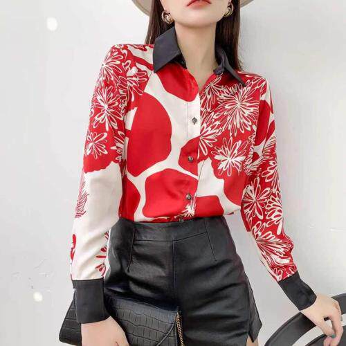 春季新款欧货时尚小衫，女装，青羽鹤