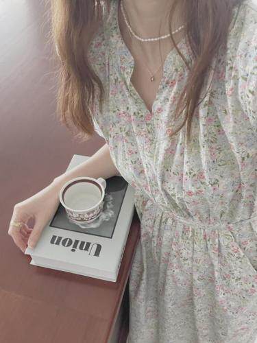 收腰显瘦连衣裙夏季新款，女装连衣裙，TVMV(4F)