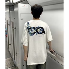 万针全刺绣解构设计260克重磅双纱纯棉高品质美式高街短袖T恤特39，男装T恤，电商A486