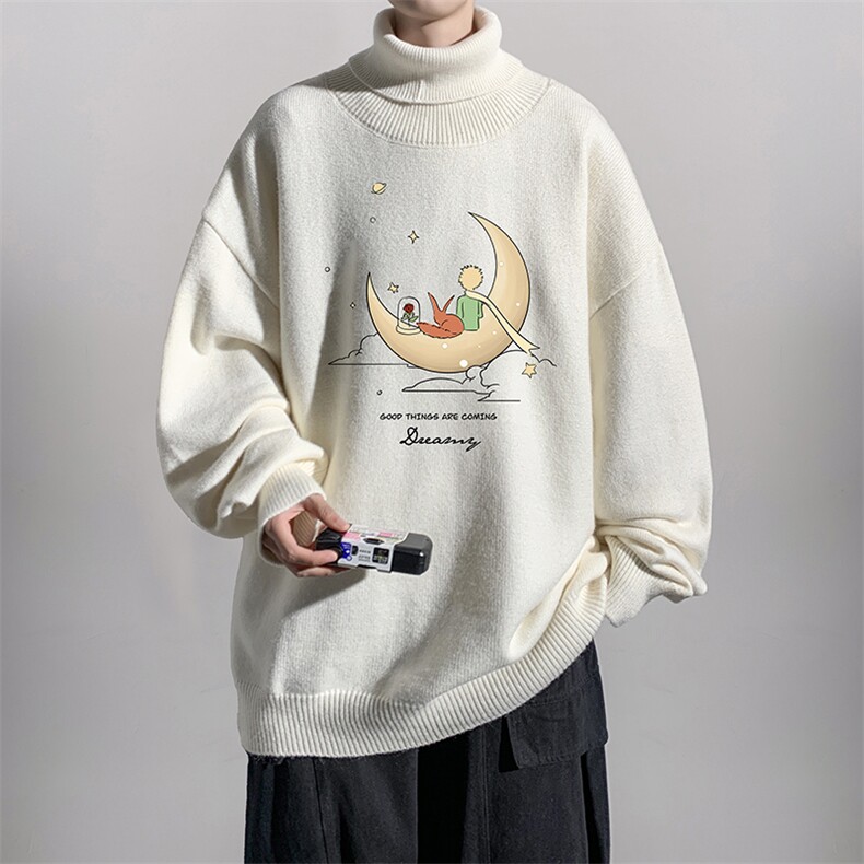 8XL高领毛衣男大码胖子堆堆领打底羊毛衫GM45416-P45加绒款-P65,男装T恤,电商A040