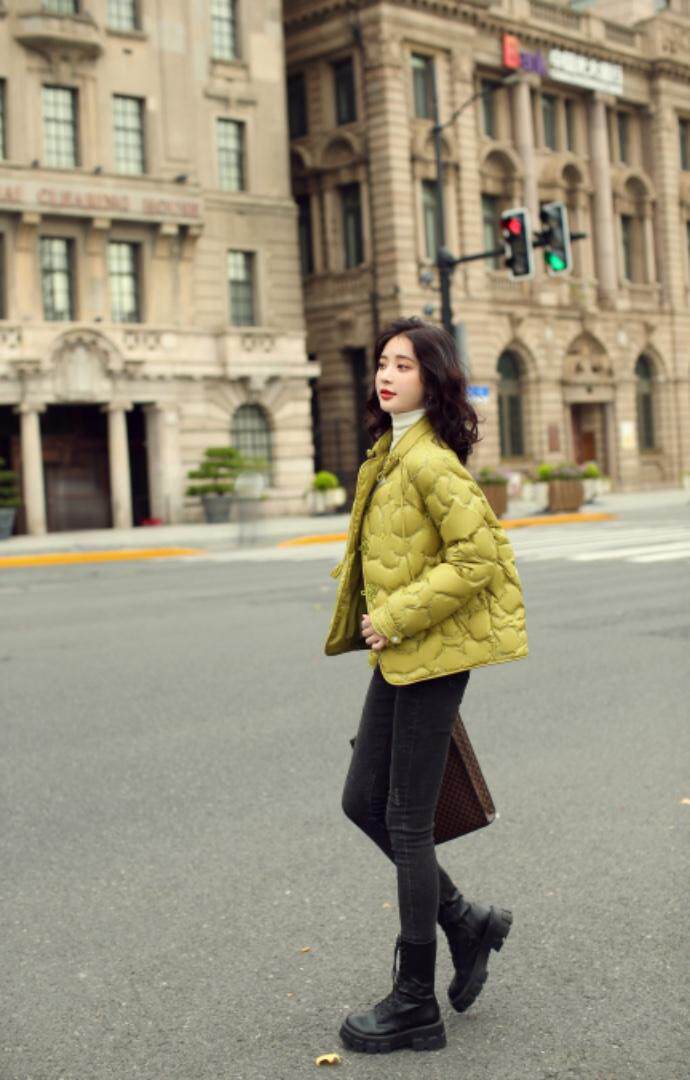 中式小立领风轻薄羽绒服（90绒），女装羽绒服，卡西姆