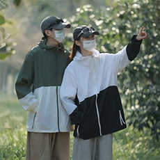 防晒指数UPF50+合格情侣防晒外套防晒衣HD045-7705-P45控76，男装防晒衣，星座914-4