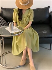 2022香丽迪高级感长款连衣裙，女装连衣裙，香丽迪1