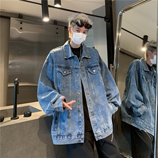 2025款抖音品质牛仔夹克宽松韩版工装潮流水洗外套N991/P98，男装工装外套，星座202