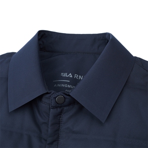 男士休闲羽绒服冬季新款翻领宽松免烫上衣中年加厚保暖爸爸装外套图片