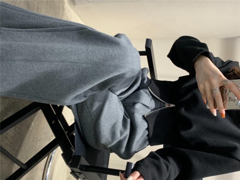 下摆拉链上衣，其它，Alissa Lin