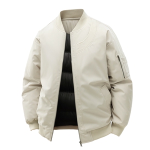 棒球服外套男女棉服美式潮牌复古高级感男装宽松飞行员M0822-P98图片