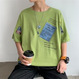 ！版权注册！2021春夏纯棉潮流百搭男士短袖T恤半袖闪T336P28图片