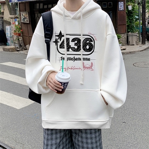 抖音供货、复合重磅360克现货连帽卫衣宽松 D223A-WY2385-特P35图片