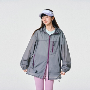 UPF50+有报告 凉感轻薄透气宽松大码潮流防晒服 DQC659-P48图片