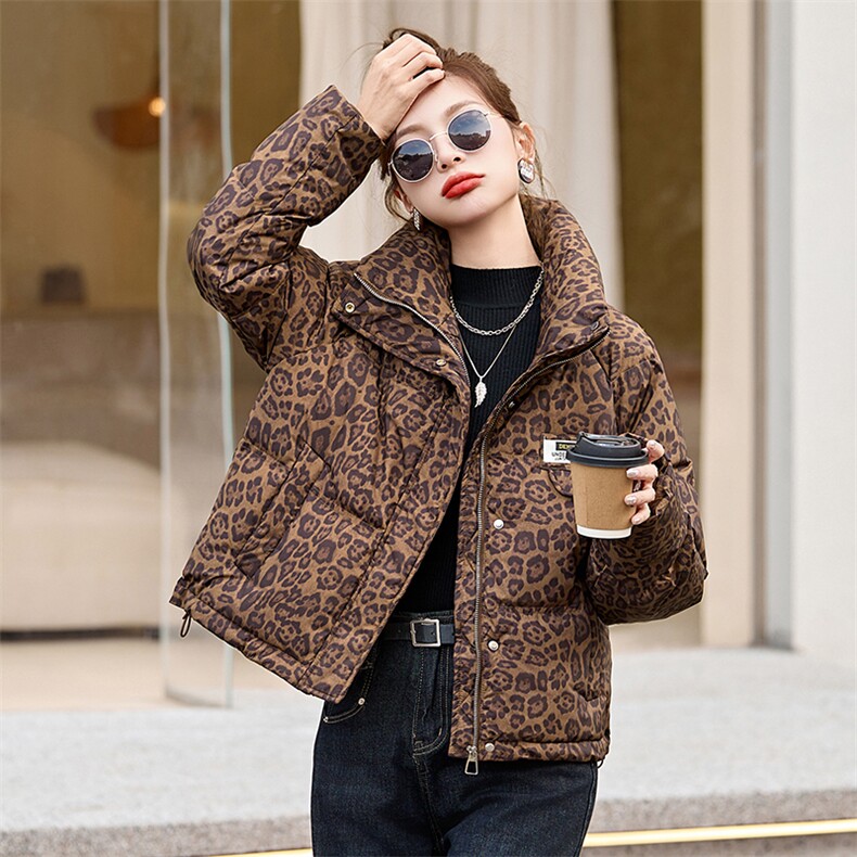 短款羽绒服女2025年冬季新款洋气时髦小个子宽松显瘦加厚保暖外套,女装羽绒服,拾衣
