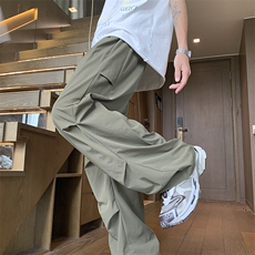 夏季新款速干冰丝降落伞裤M~4XLXZ604-KG78-特P30控58，男装休闲裤，星座604