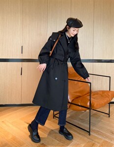 香丽迪秋装新款时尚休闲风衣,女装风衣,香丽迪1