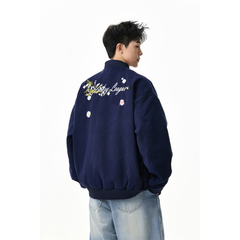 美式重磅花卉刺绣男女棒球服夹克    WT2523-P92-控168图片