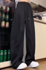 重磅马吉拉弯刀卫裤高克重华棉复合宽松运动裤504-K860-P35，男装休闲裤，星座504