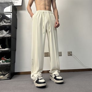 垂感西装裤男女款夏季2025新品高街美式复古百搭休闲裤XK301-P50图片