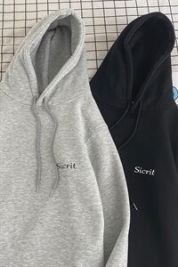 WY2098-P40 纯棉连帽卫衣男大码运动帽衫宽松薄外套男图片