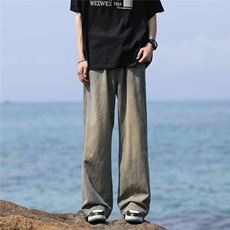 2024美式牛仔裤男款春季长裤潮M762P42，男装牛仔裤，星座1116-2