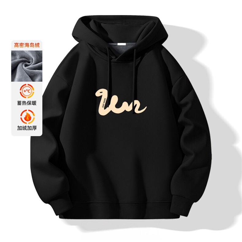 抖音得物供货可提供视频秋冬重磅美式宽松连帽卫衣DL2278，男装卫衣，电商A486