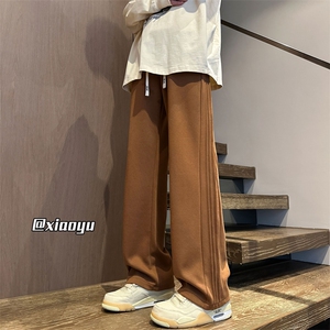 XZ616春季新款重磅折边直筒休闲长裤大码 TY953 P45控58图片