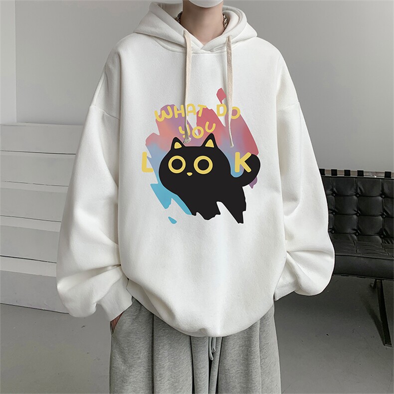 连帽卫衣男大码胖子帽衫大号运动服WY2454-P35,男装卫衣,电商A040