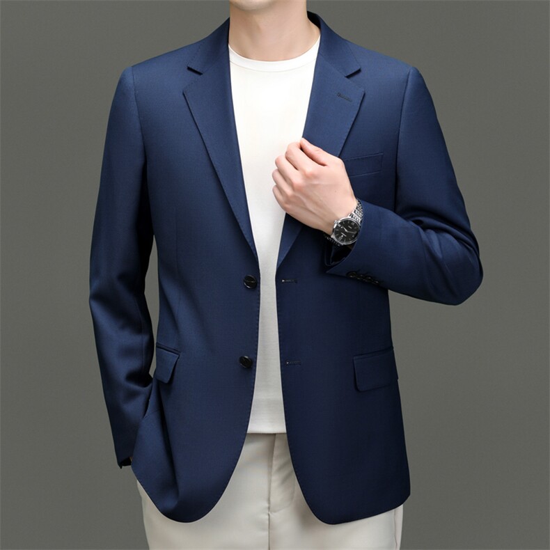 秋季新款西装男西服简约外套西服商务休闲小西装单西，男装西服，电商B360